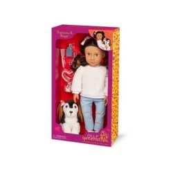 Our Generation Nastassia & Angel 18" Doll & Pet Puppy Set -Dolls Discount Store GUEST cdf325b7 fdf4 4d14 bbdc c6b98b316f66