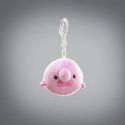 Uncute Oddballz Blobfish 2.5 Inch Plush Animal Keyring