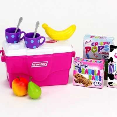Sophia’s Cooler, Mugs And Grocery Food Set For 18'' Dolls, Hot Pink 3 Sophia’s Cooler, Mugs And Grocery Food Set For 18'' Dolls, Hot Pink