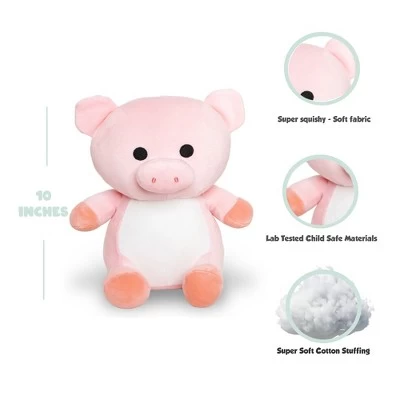 Avocatt Pink Pig Plush 3 Avocatt Pink Pig Plush