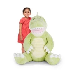 Melissa & Doug Jumbo Gentle Dinosaur Stuffed Animal -Dolls Discount Store GUEST d77c12f8 f2af 4e73 a368 dde59d65d6dd