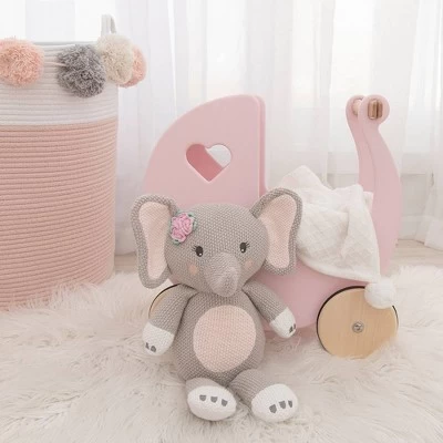 Living Textiles Baby Stuffed Animal - Ella Elephant 4 Living Textiles Baby Stuffed Animal - Ella Elephant - Image 2