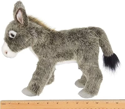 Bearington Pedro Plush Donkey Stuffed Animal, 12 Inches 7 Bearington Pedro Plush Donkey Stuffed Animal, 12 Inches - Image 5