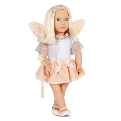 Our Generation Tooth Fairy Outfit With Wings & Star Wand Accessory For 18" Dolls 3 Our Generation Tooth Fairy Outfit With Wings & Star Wand Accessory For 18" Dolls