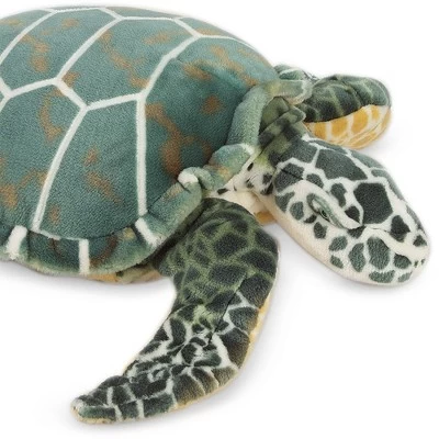 Melissa & Doug Giant Sea Turtle - Lifelike Stuffed Animal (nearly 3 Feet Long) 5 Melissa & Doug Giant Sea Turtle - Lifelike Stuffed Animal (nearly 3 Feet Long) - Image 3
