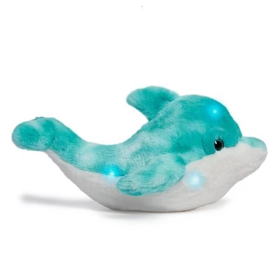 FAO Schwarz 17" Glow Brights LED With Sound Dolphin Toy Plush 4 FAO Schwarz 17" Glow Brights LED With Sound Dolphin Toy Plush - Image 2