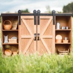 The Queen's Treasures 18 Inch Doll Little House Clothes Storage Trunk