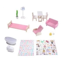 Olivia's Little World By Teamson Kids Wooden Dreamland Farmhouse Dollhouse Set -Dolls Discount Store GUEST db3b1e2f 35f1 46de bc52 9eeaaeb66b05