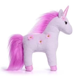 FAO Schwarz 13" Purple Unicorn Glow In The Dark Toy Plush -Dolls Discount Store GUEST db75b5ee 166d 4e92 a1cf f492a0da1c65 1