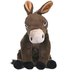 Wild Republic Cuddlekins Mule Stuffed Animal, 12 Inches