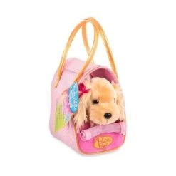Pucci Pups Golden Dot Glam Bag & Cocker Spaniel Puppy Stuffed Animal -Dolls Discount Store GUEST df1304d3 364e 4d24 a574 2eca81e5d3bf