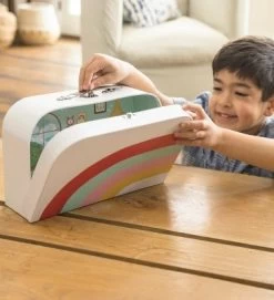 HearthSong 11 Inch Rainbow Cottage Travel Dollhouse Set With 2 Dolls And 5 Piece Furniture Set -Dolls Discount Store GUEST df3c8e07 60b6 44c6 ac93 d47a79424778