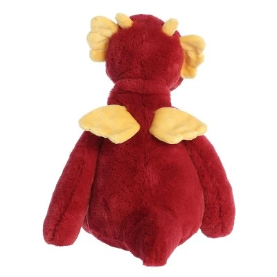 Ebba Hugeez 15" Dragon Red Stuffed Animal 5 Ebba Hugeez 15" Dragon Red Stuffed Animal - Image 3
