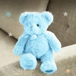 Bearington My First Bear: Classic Hand-Sewn 12-Inch Blue Stuffed Bear -Dolls Discount Store GUEST e1fbd0ab bb7f 4a0d 8d9b f54ed6a9acf6