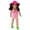 Sophia’s One-Piece Bathing Suit & Hat For 18” Dolls, Hot Pink -Dolls Discount Store GUEST e287fa46 3cdd 4519 b74b 5ac9a923ed40