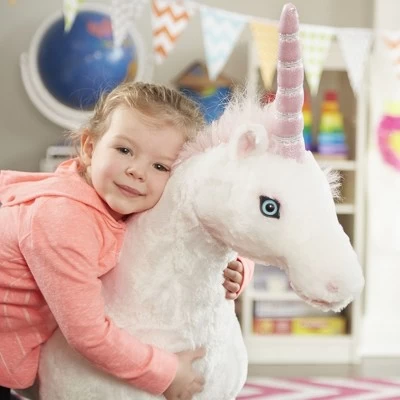 Melissa & Doug Giant Unicorn Stuffed Animal 3 Melissa & Doug Giant Unicorn Stuffed Animal