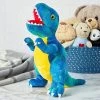 Blue Panda T-Rex Themed Plush Toy For Kids, Dinosaur Stuffed Animal Gift For Boys, 10 Inches, Blue -Dolls Discount Store GUEST e749606b 50af 465a b9ac a34e82b46622