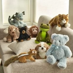 Bearington My First Bear: Classic Hand-Sewn 12-Inch Blue Stuffed Bear -Dolls Discount Store GUEST e79710a7 485a 4025 ab13 7535748aabd8