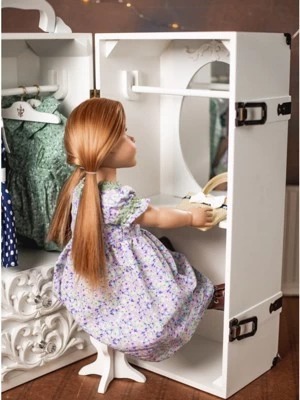 The Queen's Treasures 18 Inch Doll Furniture,Clothes Storage Trunk Case 10 The Queen's Treasures 18 Inch Doll Furniture,Clothes Storage Trunk Case - Image 8