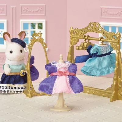 Calico Critters Town Series Boutique Fashion Set, Dollhouse Playset With Fashion Accessories 3 Calico Critters Town Series Boutique Fashion Set, Dollhouse Playset With Fashion Accessories