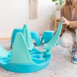 ECR4Kids Ayana Table And Stool Set, Plastic Kids' Table And Chairs -Dolls Discount Store GUEST eb351e45 a6af 4382 a197 0463e05fe8af