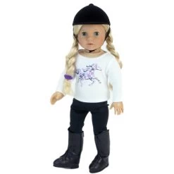 Sophia’s 4 Piece Horseback Riding Outfit With Riding Boots Set For 18'' Dolls, Black 9 Sophia’s 4 Piece Horseback Riding Outfit With Riding Boots Set For 18'' Dolls, Black -Dolls Discount Store GUEST eb47e7ae 6674 4d3e ab38 a6f71226c25c
