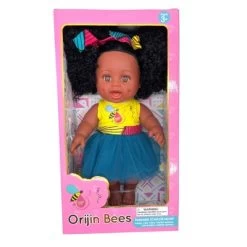 Orijin Bees Sugar Puff 12" Baby Bee Doll - Black Hair With Brown Eyes -Dolls Discount Store GUEST eddfc900 beaf 49a5 950e 79a90493da08