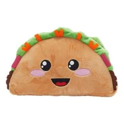 Smiley Soft Taco Stuffed Animal, Comfort Food Plush Toys For Gifts, Collectibles (Brown, 10 In) -Dolls Discount Store GUEST f064ba12 08de 450b ae03 8df4131fdf9a