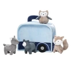 Lambs & Ivy Interactive Blue Camper/RV Plush With Stuffed Animal Toys -Dolls Discount Store GUEST f1381235 1fe6 406d 8e4a ca2b0e0d12c0