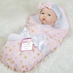 Paradise Galleries Reborn Baby Doll In Silicone-like Vinyl, 19 Inch Newborn Girl Baby Bundles: Born To Sparkle, 7-Piece Ensemble -Dolls Discount Store GUEST f1511ceb d161 437d a45b 46c2d05c5596