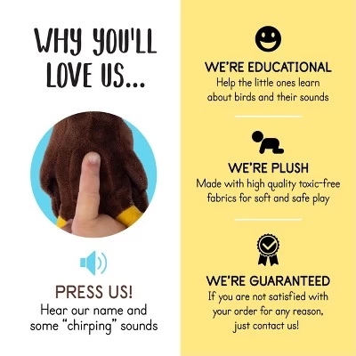 Plush Creations Birds Set 7 Plush Creations Birds Set - Image 5