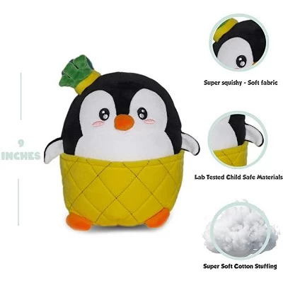 Avocatt Pineguin - Pineapple Penguin Plush 3 Avocatt Pineguin - Pineapple Penguin Plush