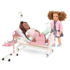 Our Generation Adjustable Hospital Bed & Doctor Set For 18" Dolls - Get Well Bed -Dolls Discount Store GUEST f61a82b7 b843 42f6 94ab 7855f0b08267