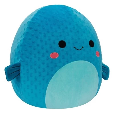 Squishmallows 16" Refalo The Blue Pufferfish Plush Toy 4 Squishmallows 16" Refalo The Blue Pufferfish Plush Toy - Image 2