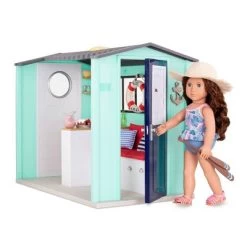 Our Generation Seaside Beach House Playset For 18" Dolls -Dolls Discount Store GUEST fa9a3abc bf4e 4d9c b12b 94b34e46309e