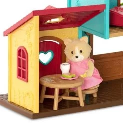 Li'l Woodzeez Townhouse Playset For Figurines Li'l Nextdoor Neighbors -Dolls Discount Store GUEST fb41f8d7 e34a 4d8a b21b 0845795a2c06