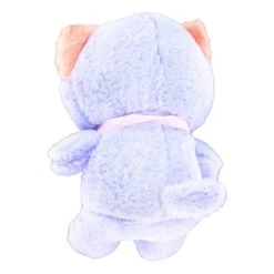 Puka Creations 3D Lovely Cat 10 Inch Plush Collectible | Purple